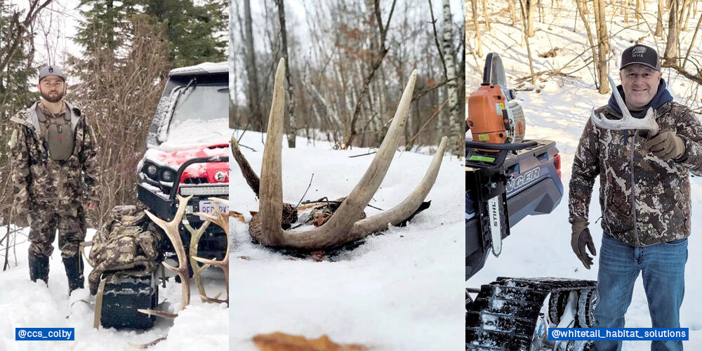 Camso Powersports Side by side Track system Hunting Deer Antlers Spring 1000 X500 v2