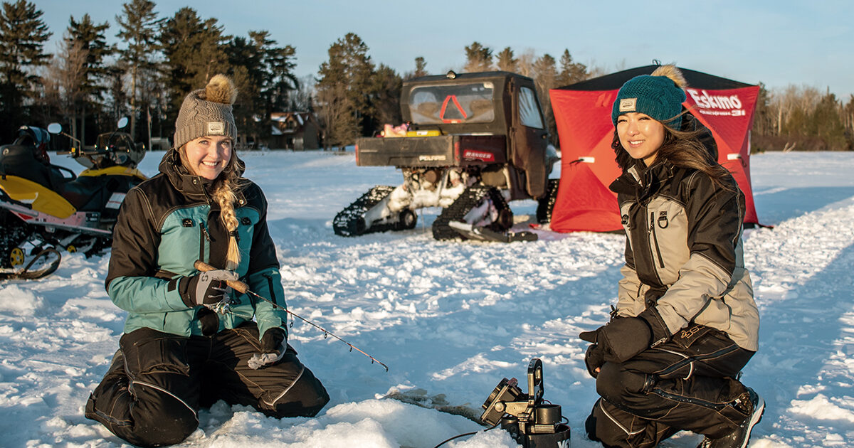 Women's ice fishing store jacket
