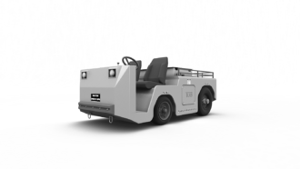 MH 3 D Tow Tractor Grey