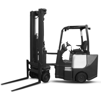MH 3 D Articulated Forklift Grey